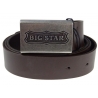 Pasek skórzany męski Z PUDEŁKIEM BIG STAR HH674147